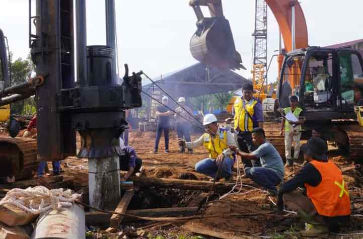 Jalan Layang Di Kapuas Hulu Sudah Dibangun Fondasinya Ruai Tv