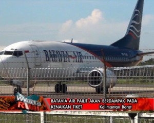 Batavia Air Pailit Akan Berdampak Pada Kenaikan Tiket