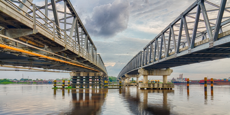 duplikat Jembatan Landak di Kota Pontianak