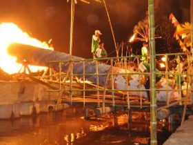 meriam karbit di Kota Pontianak