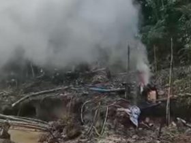 Forkopimcam Nanga Mahap Bakar Alat PETI