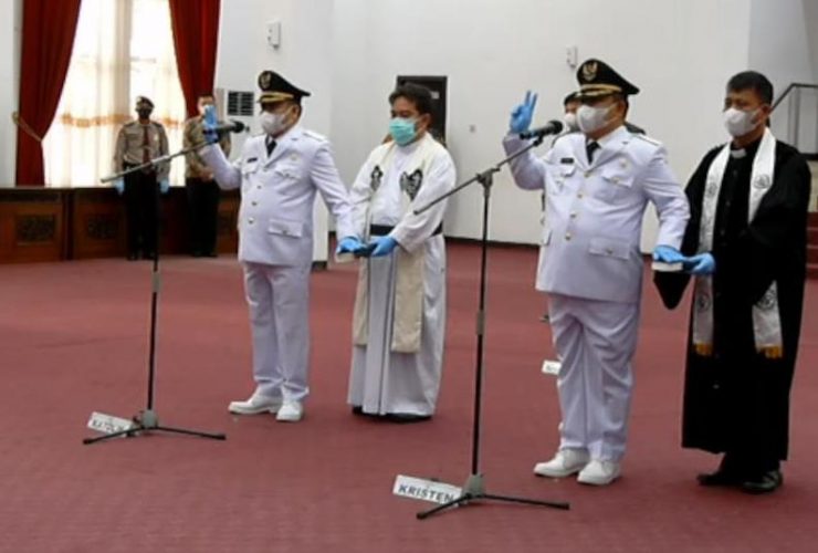 Lantik Ulang Aron-Subandrio, Ini Kata Gubernur Sutarmidji