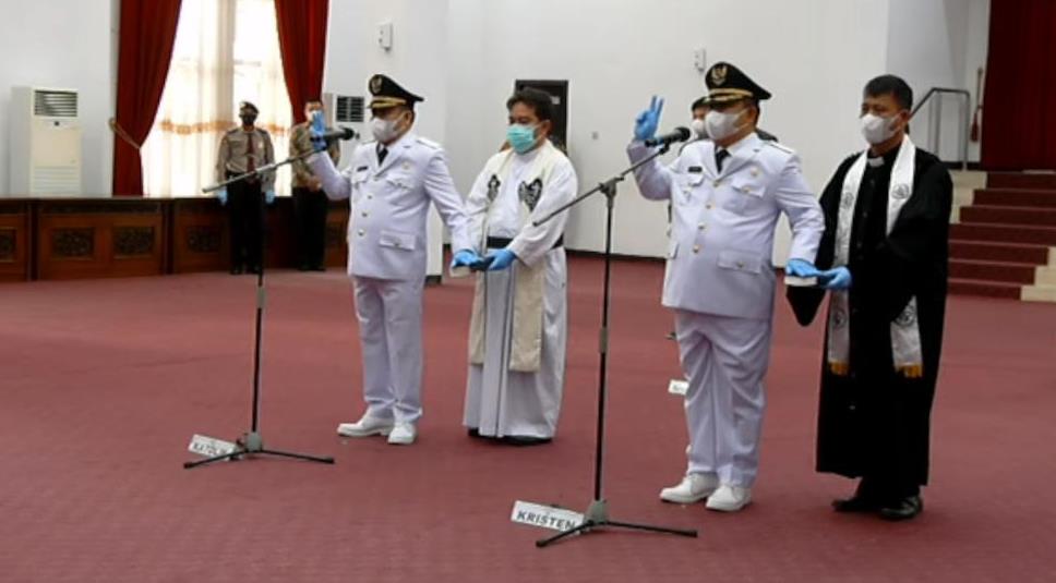 Lantik Ulang Aron-Subandrio, Ini Kata Gubernur Sutarmidji