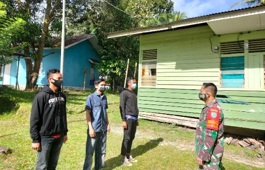 Koramil 1204-13/Belitang Hulu Melaksanakan Perekrutan Komcad TNI