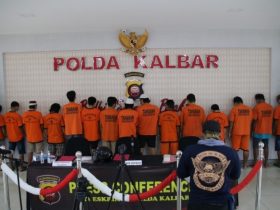 Polisi Tangkap 744 Preman dan Penjahat Jalanan di Kalbar