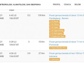 Gempabumi di Mandor Kiru Kecamatan Jelimpo, Ini Kata BMKG
