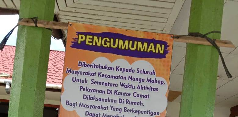 Akibat Aksi PETI, Alat Perekam KTP-El di Nanga Mahap Rusak