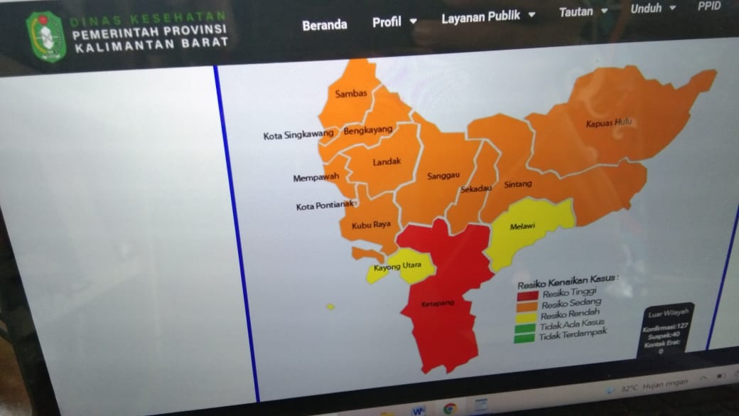 ketapang zona merah COVID-19