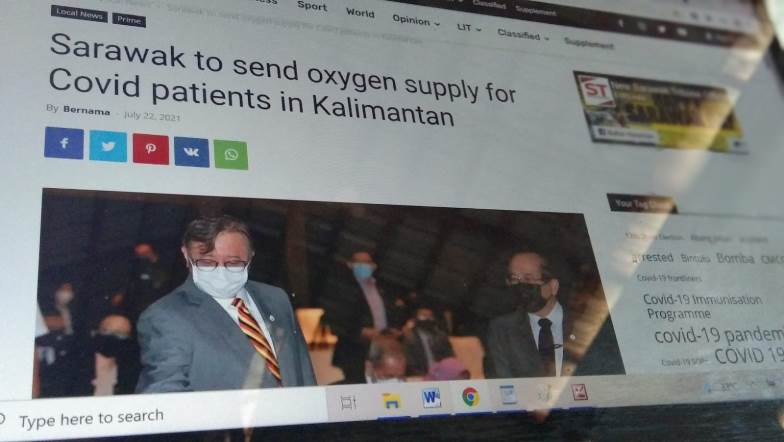 oksigen langka di Kalbar