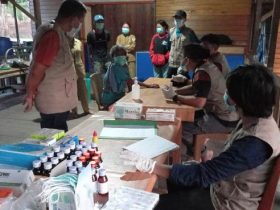 Pasca Banjir Dinkes Kapuas Hulu Buka Posko Pelayanan Gratis