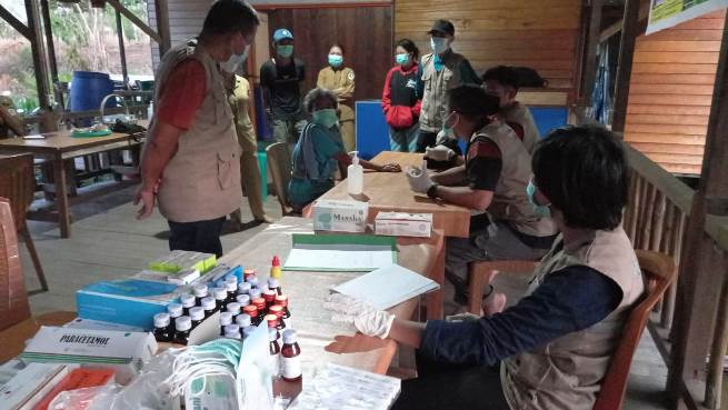 Pasca Banjir Dinkes Kapuas Hulu Buka Posko Pelayanan Gratis