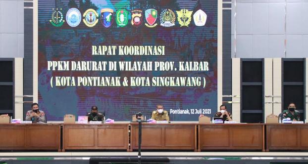 perkembangan COVID-19 di Kalbargkawang, Ini Hasil Rapat di Kodam