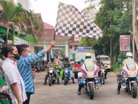 Bantuan Beras untuk Warga Terdampak PPKM Darurat di Pontianak