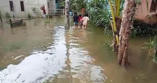 banjir di Sekadau