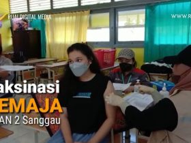 Vaksinasi Remaja di SMAN2 Sanggau - VIDEO
