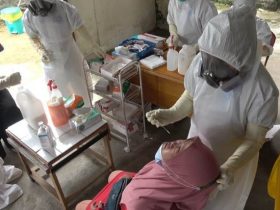 Peserta Seleski P3K Ketapang Ikuti SWAB Antigen