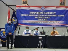 Feffray Edward Terpilih Aklamasi Ketua DPD GAMKI Kalbar