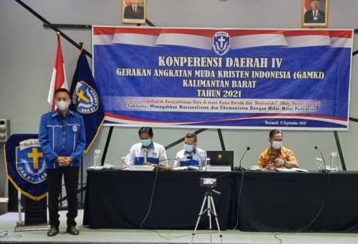 Feffray Edward Terpilih Aklamasi Ketua DPD GAMKI Kalbar