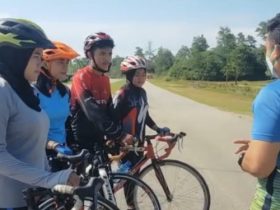 Tak Ada Fasilitas Olahraga, Atlet Sepeda Bengkayang Latihan di Jalan Raya