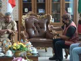 Institut Dayakologi dan Komunitas Adat Jelai Hulu Temui Bupati Martin