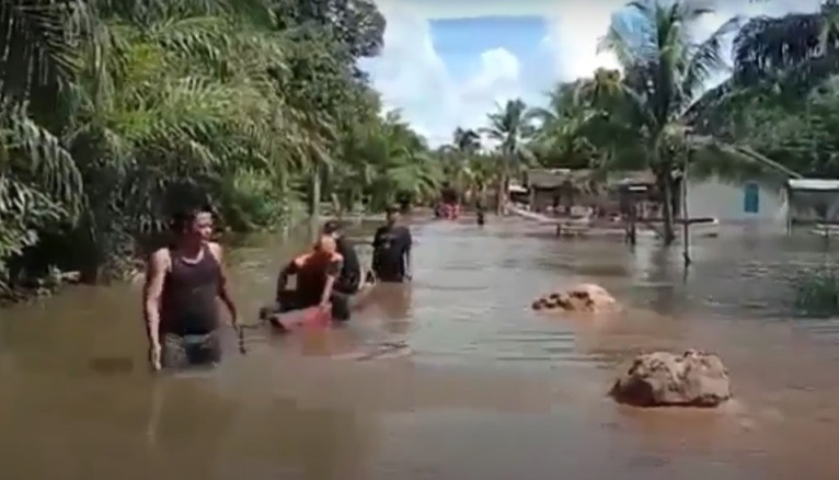 Banjir Landa 4 Kecamatan, Nanga Tayap Terparah