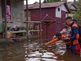 banjir ketapang genangi rumah warga