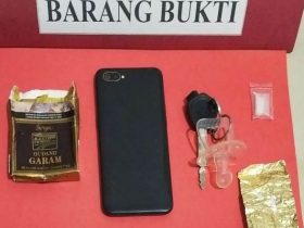 Polisi Tangkap Kurir Sabu di Depan Puskesmas Nanga Pinoh