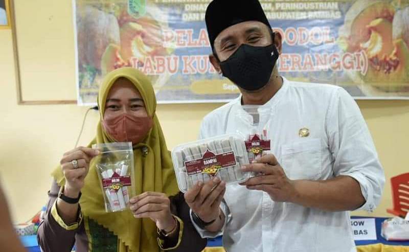 Wabup Sambas Ingin Dodol Labu Kuning Tembus Pasar Dunia