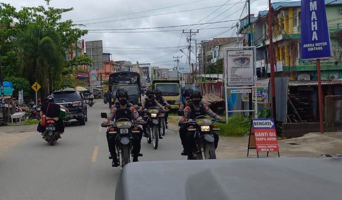 Patroli Skala Besar di Sintang, Ternyata Ini Sebabnya
