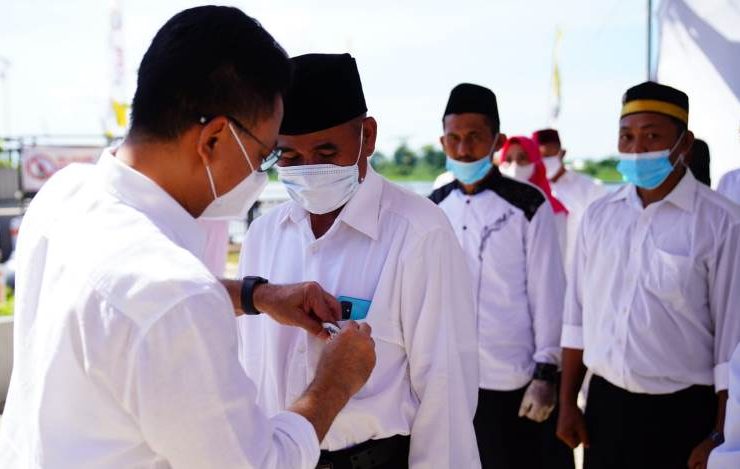Pengurus Pontara Dikukuhkan di Taman Teras Parit Nanas