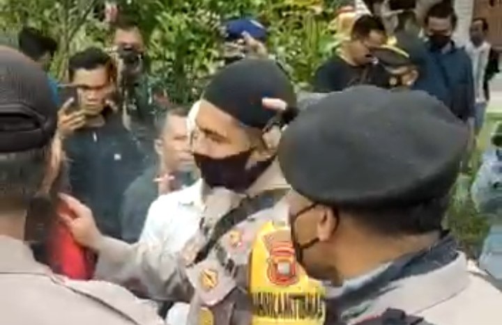 Diangap Membiarkan Pengerusakan, Ini Klarifikasi Polda Kalbar