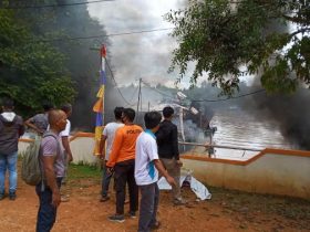 Selang Bensin Lepas, Ponton di Semitau Meledak