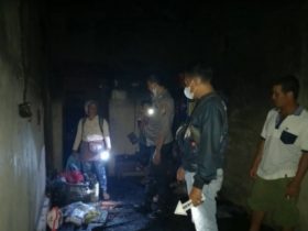 Rumah Hangus, Anak dan Bapak Luka Bakar di Dusun Tempak