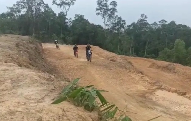 Wow! Bengkayang Punya Lintasan Sirkuit 1.200 Meter