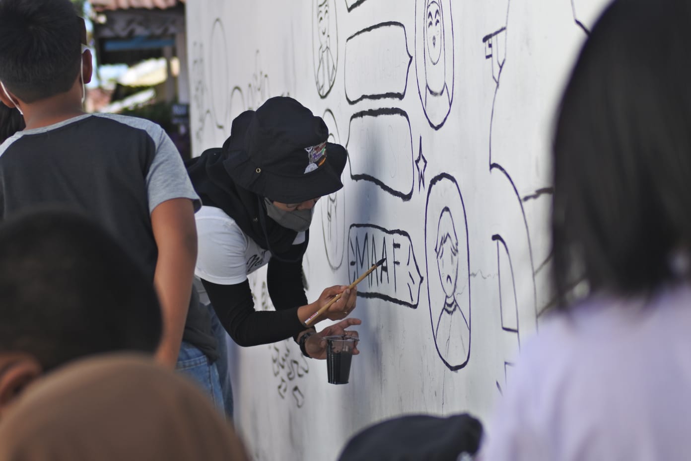 Tembokpedia di Pontianak, Ekspresi Seni Lewat Mural