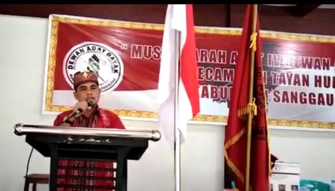 Ketua DAD Tayan Hulu Rencanakan Bangun Rumah Betang