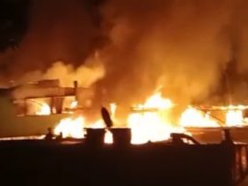 3 Kapal Ludes Saat Kebakaran Dermaga Suka Bangun