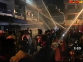 kebakaran di pasar mawar