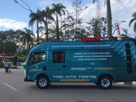 Mobil Keliling Layani Cetak KTP Elektonik