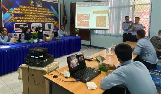 15 Orang CASN Imigrasi Sanggau Ikuti Pelatihan