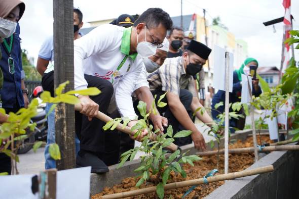 tanam pohon di pontianak_prokopim_ruai.tv