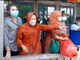 Mensos Risma di Sekadau