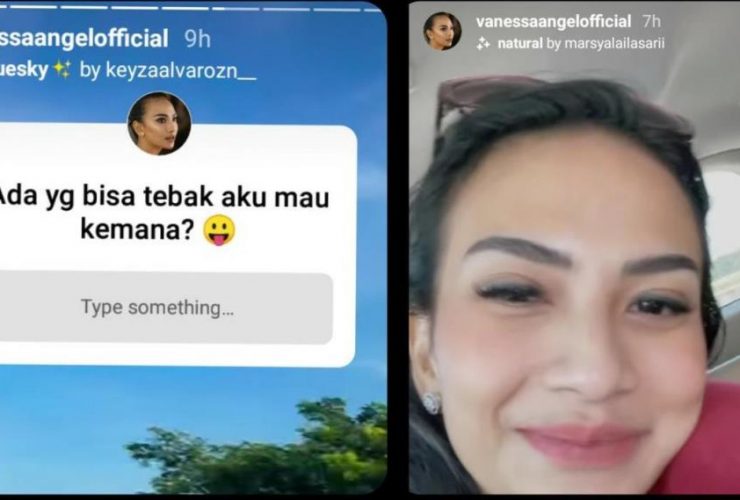 insta story vanessa angel