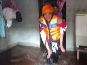 korban banjir sintang mengalami sakit