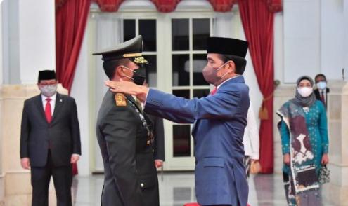 Jenderal Andika Perkasa Jadi Panglima TNI_ruai.tv