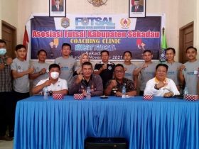 Asosiasi Futsal Kabupaten (AFK) Sekadau menggelar pelatihan wasit. Foto: DOK/ruai.tv