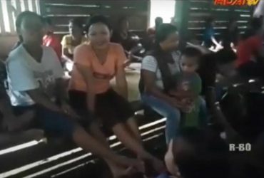 Tradisi nyapat gawai dan mulang buah di Nanga Mahap, Kabupaten Sekadau. Foto: DOK/ruai.tv