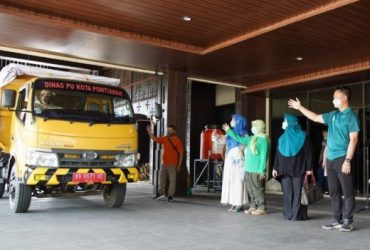 pontianak kirim bantuan banjir untuk sintang_prokopim_ruai.tv