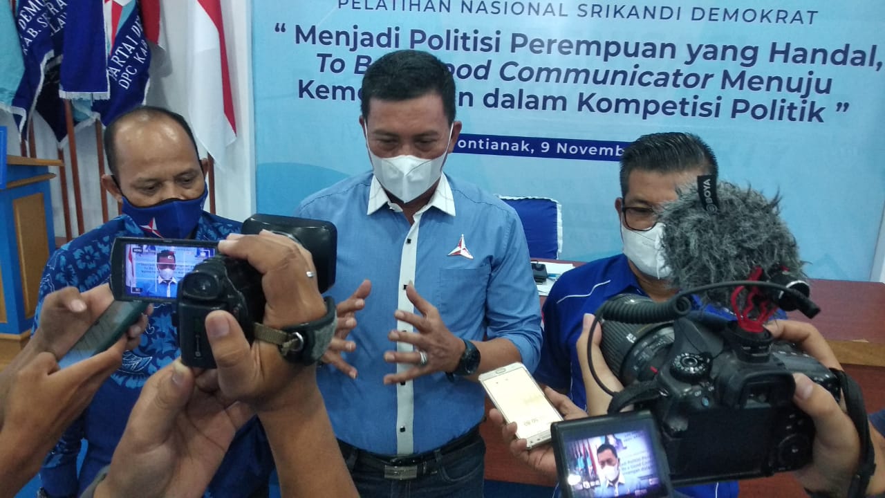 Aron Tak Masuk Struktur Pengurus DPD PD Kalbar, Ini Penjelasannya_ruai.tv