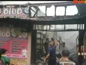 kebakaran laundry di Ngabang - RUAI.TV